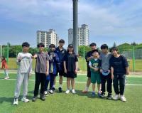 [NSP PHOTO]전남드래곤즈, 포스코퓨처엠과 함께한 어린이 축구클리닉 성료