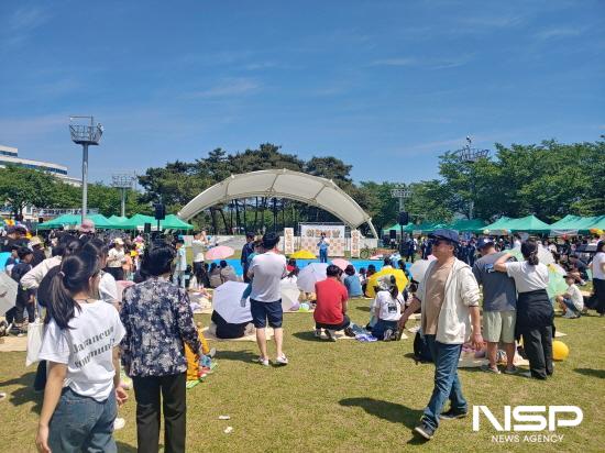 NSP통신-서시천 체육공원 열린 어린이날 가족 놀이 한마당 행사 (사진 = 구례군청)