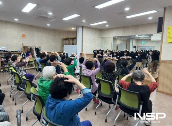 NSP통신-원아들의 사랑스러운 율동 공연 (사진 = 광양시청)
