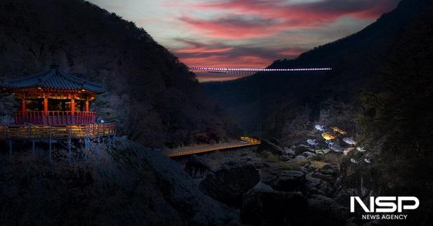 NSP통신-진안군이 밤밤곡곡 운일암반일암 야간경관 명소화를 추진한다.(조감도 사진) (사진 = 진안군)