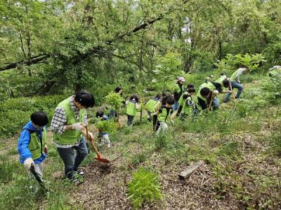 [NSP PHOTO]현대엔지니어링, 생태숲 가꾸기 봉사활동 진행
