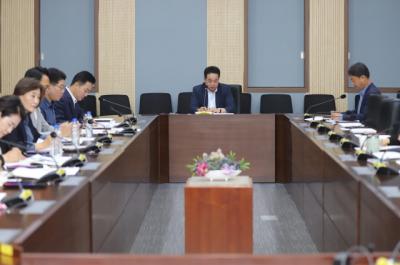 [NSP PHOTO]평택시의회, 주요사업·현안 논의 5월 정기 의원간담회
