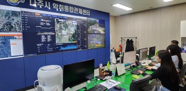 NSP통신-나주시 악취통합관제센터. (사진 = 나주시)