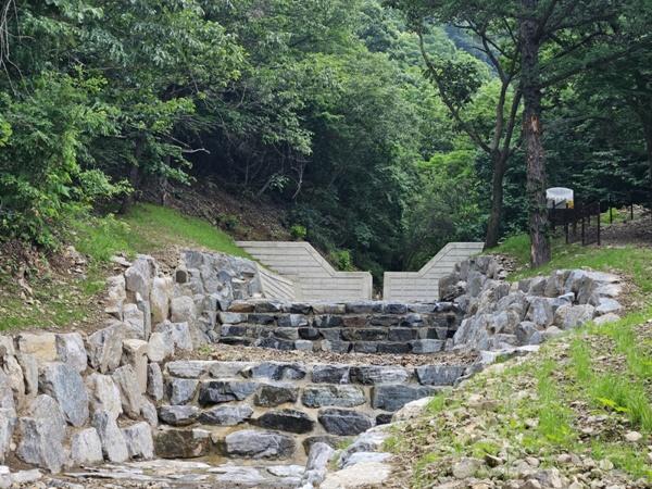NSP통신-벽제동 산2-1번지 일원 사방댐 건설 모습 (사진 = 고양시)