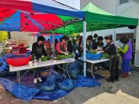 [NSP PHOTO]담양군여성자원봉사회, 사랑의 봄김치 나눔 봉사활동 전개