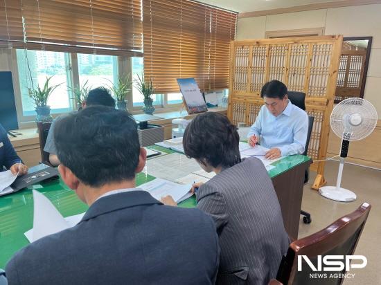 NSP통신-2024년도 상반기 신속집행 추진상황 보고회 (사진 = 광양시청)