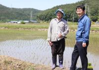 [NSP PHOTO]강진군 강진원 군수, 영농현장 찾아 군민과 소통 강화