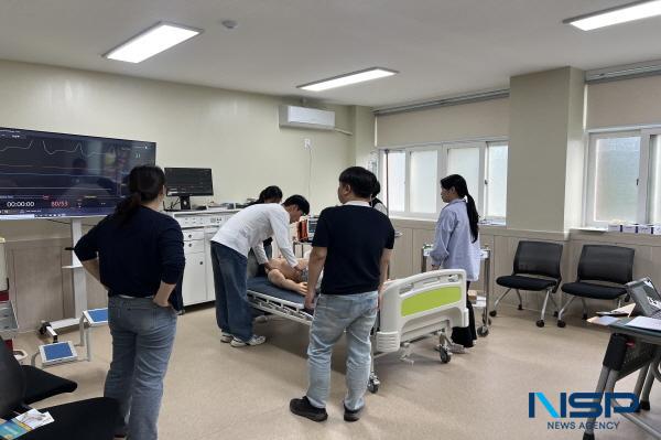 NSP통신-포항 선린대학교 재난안전공유협업센터가 대한심폐소생협회 한국전문소생술 심화과정(KALS-EP) 교육기관으로 지정됐다. (사진 = 포항 선린대학교)