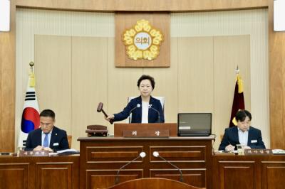 [NSP PHOTO]봉화군의회 제264회 임시회 폐회