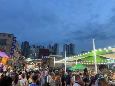 [NSP PHOTO]용인특례시 용인중앙시장 별빛마당 야시장 개장판매 33팀 모집