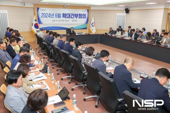 NSP통신-6월 확대간부회의 (사진 = 광양시청)
