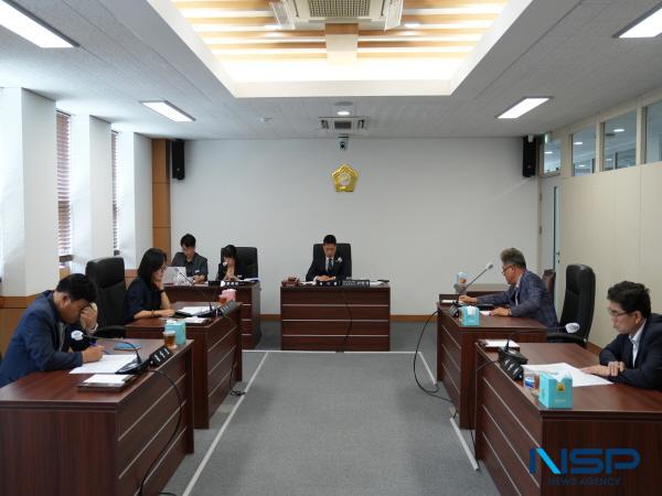 NSP통신-영천시의회는 5일 의원 및 집행부 관계 부서장이 참석한 가운데 전체 의원 정례간담회를 개최했다. (사진 = 영천시의회)