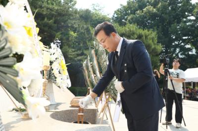 [NSP PHOTO]김성제 의왕시장 순국선열과 국가유공자 희생과 헌신 기억할 것