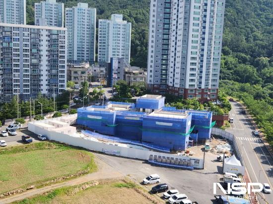 NSP통신-(가칭)마동도서관 건립 현장 (사진 = 광양시청)