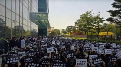 [NSP PHOTO]삼성전자, 연차 사용율 전년比↓…반도체 생산차질 無