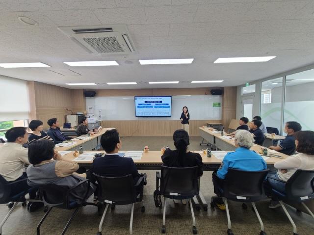 NSP통신-10일 광명평생학습원에서 국제안전도시 분과별 실무위원회 워크숍이 진행되고 있다. (사진 = 광명시)