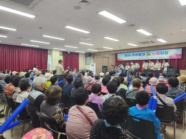 [NSP PHOTO]한예총연합회 봉화지회,  봉성면 우리 동네 효 노래자랑 개최