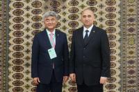 [NSP PHOTO]정원주 대우건설 회장, 윤 대통령 국빈 방문에 맞춰 투르크메니스탄 방문