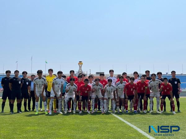 NSP통신-상주시에서는 지난 14일 시민운동장 주경기장에서의 결승전을 끝으로 고교팀 38개 팀, U-17 유스팀 32개 팀 총 전국 70개 팀 2000여 명이 참가하는 제48회 문화체육관광부장관기 전국 고등학교 축구대회 를 성황리에 마무리했다. (사진 = 상주시)