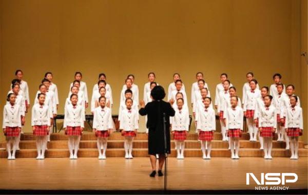 NSP통신-광양시립소년소녀합창단 공연 (사진 = 광양시청)