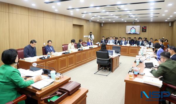 [NSP PHOTO]대구시의회, 2023회계연도 대구시·교육청 결산 및 2024년도 대구시교육청 1회 추경안 심사