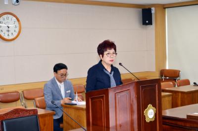 [NSP PHOTO]김정임 광양시의원 발의, 광양시 생존수영교육 지원 조례 일부개정조례안 본회의 통과