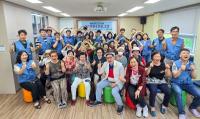 [NSP PHOTO]광양제철소, 어르신 1:1 밀착케어로 정서적 안정 도모…지역 배려계층에 선한 영향력 확산