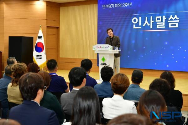 [NSP PHOTO]취임 2주년 조현일 경산시장, 현장에서 답 찾는 행정 펼쳐