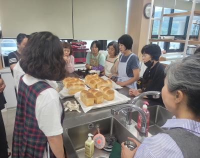 [NSP PHOTO]영양군 농업기술센터, 제빵기능사 자격증반 실기 교육 실시