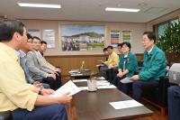 [NSP PHOTO]임종식 경북교육감, 집중호우 피해학교 현장 방문