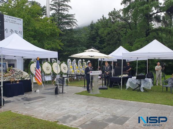 [NSP PHOTO]김학홍 경북도 행정부지사, 백선엽장군 서거 4주기 추모행사 참석