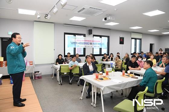 NSP통신-유희태 완주군수가 완주지역자활센터 상반기 사업성과 보고회에서 인사말을 하고 있다. (사진 = 완주군)