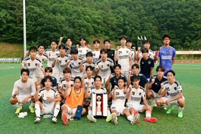 [NSP PHOTO]대구대 축구부, 제19회 1·2학년 대학축구연맹전 전국 3위