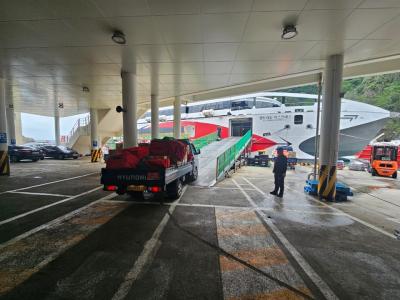 [NSP NEWS Image]울릉우체국 4년5개월만에 익일택배 시작