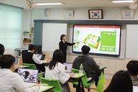 [NSP PHOTO]전북교육청 스마트칠판, 수업 집중도·이해도 향상 도움