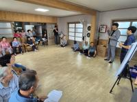 [NSP PHOTO]영암군, 서호 학파지구 배수개선사업 주민설명회 개최