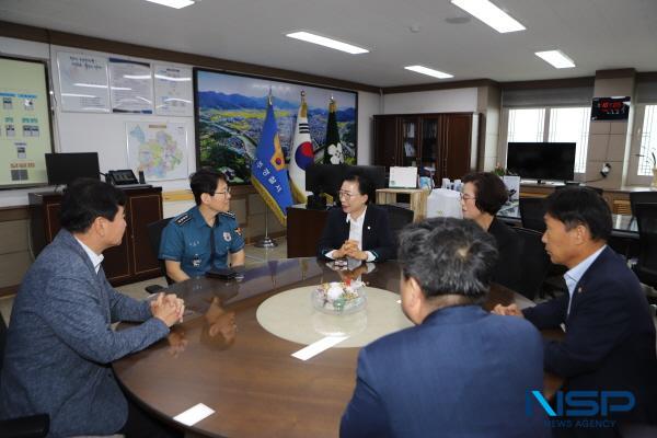 [NSP PHOTO]제9대 후반기 상주시의회, 관내 주요기관 방문