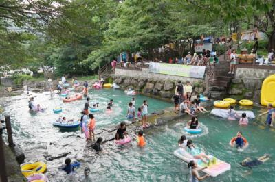 [NSP PHOTO]보성군, 제암산자연휴양림 물놀이장 개장