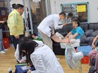 [NSP PHOTO]파주시, 이재민 대피소에 의료인력 파견·이동 진료 운영