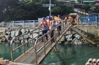[NSP PHOTO]여수해경, 의료사각지대 섬 지역 응급환자 86건 이송