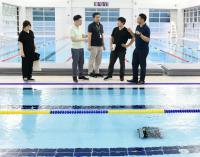 [NSP PHOTO]안산시, 공공 수영장 수중 청소 로봇 도입…실시간 수질 개선