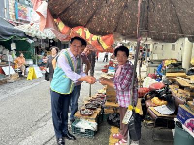 [NSP PHOTO]여수광양항만공사, 여름맞이 전통시장 장보기 행사로 지역경제 활성화에 앞장