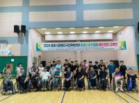 [NSP PHOTO]2024년 광양시 장애인 생활체육 배드민턴대회 성료
