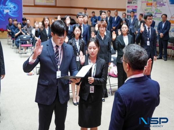 [NSP PHOTO]포항시, 신규 공무원 임용장 수여식 개최