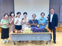 [NSP PHOTO]담양군자원봉사센터, 노인복지시설에 안마봉·낮잠베개 100여 개 전달