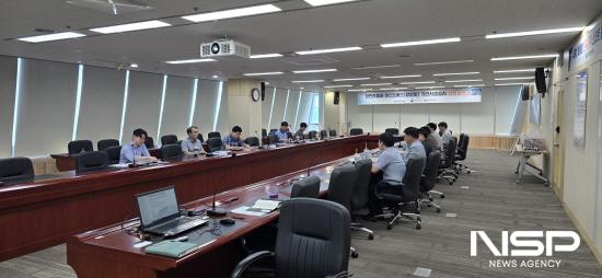 NSP통신-항만자동화 테스트베드 기반시설공사 사업설명회 (사진 = 여수광양항만공사)