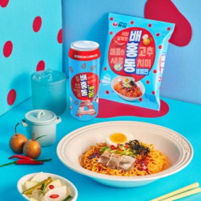 [NSP PHOTO]도드람 히트 상품 캔돈 농심 배홍동과 콜라보 진행