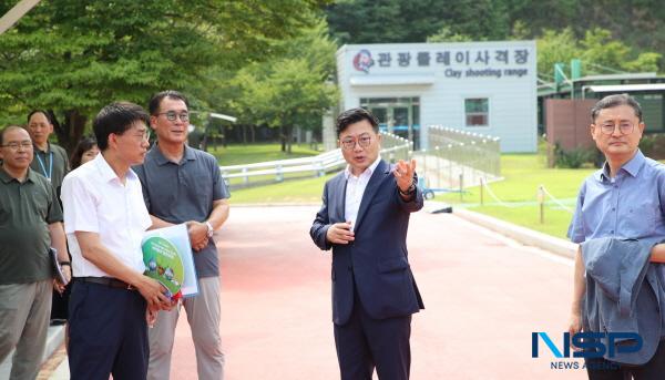 [NSP PHOTO]김선조 대구광역시 행정부시장, 대구국제사격장 현장 방문