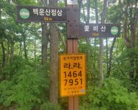 [NSP PHOTO]광양시, 백운산 국가지점번호판 16개소 신규 설치 완료