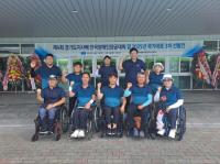 [NSP PHOTO]광양시장애인체육회 양궁팀, 전국대회 입상